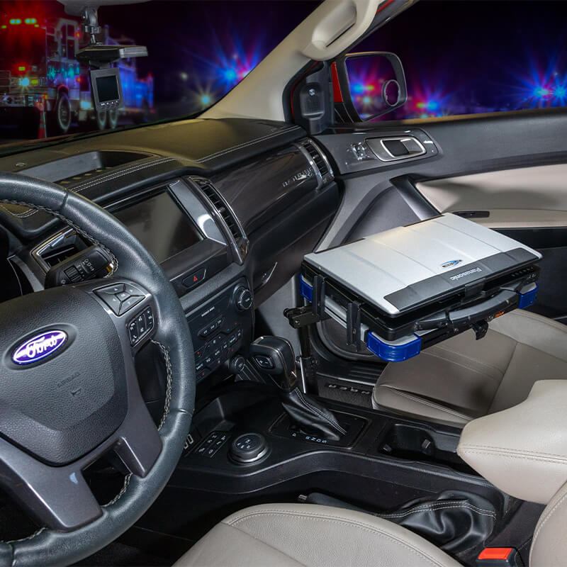 Pc Usb Gear Ranger Jotto Deskâ„¢ Laptop Mount Ford Ranger (2019+) 425-5051/4143 - GoJotto